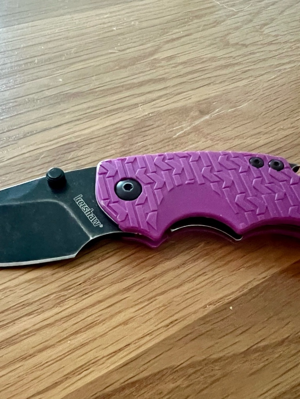 Kershaw Shuffle Purple Stainless Pocket Knife